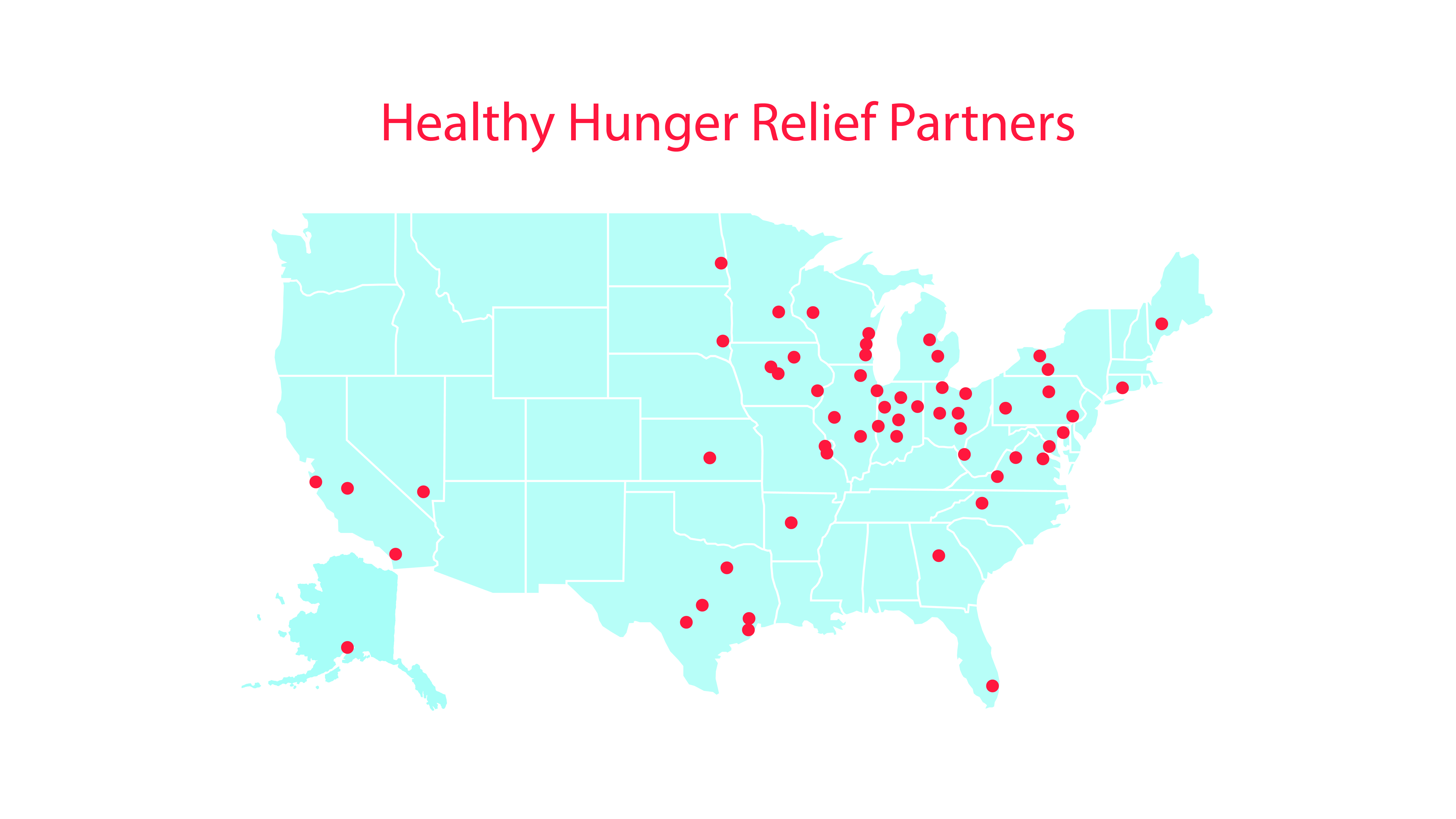 Healthy Hunger Relief Map