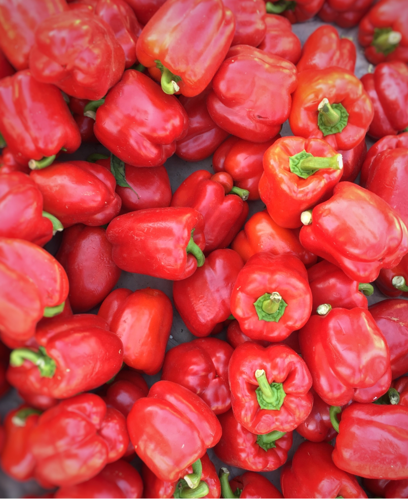 Red peppers